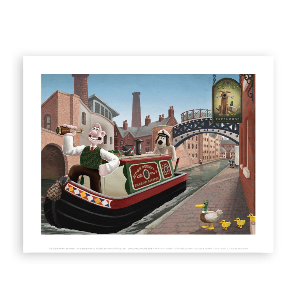 WAGR001: Wallace and Gromit Canal Boat trip in Birmingham