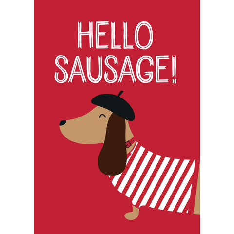 Hello Sausage! Packaged Magnet