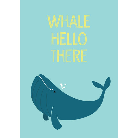 Whale Hello There Packaged Magnet