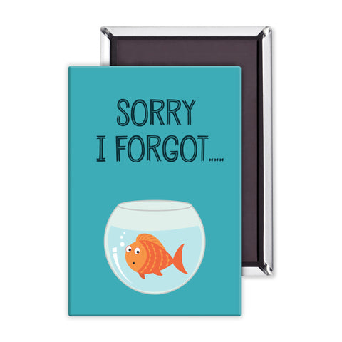 Sorry I Forgot... Packaged Magnet