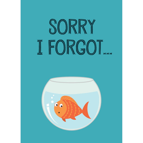 Sorry I Forgot... Packaged Magnet