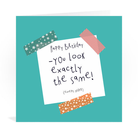 Happy Birthday Greeting Card Greeting Card 6x6