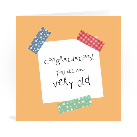 Happy Birthday Greeting Card Greeting Card 6x6