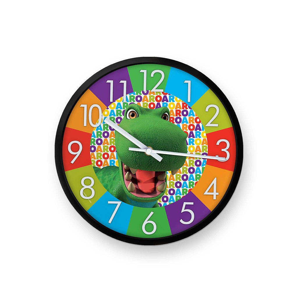 Dinosaur Roar Letters Clock