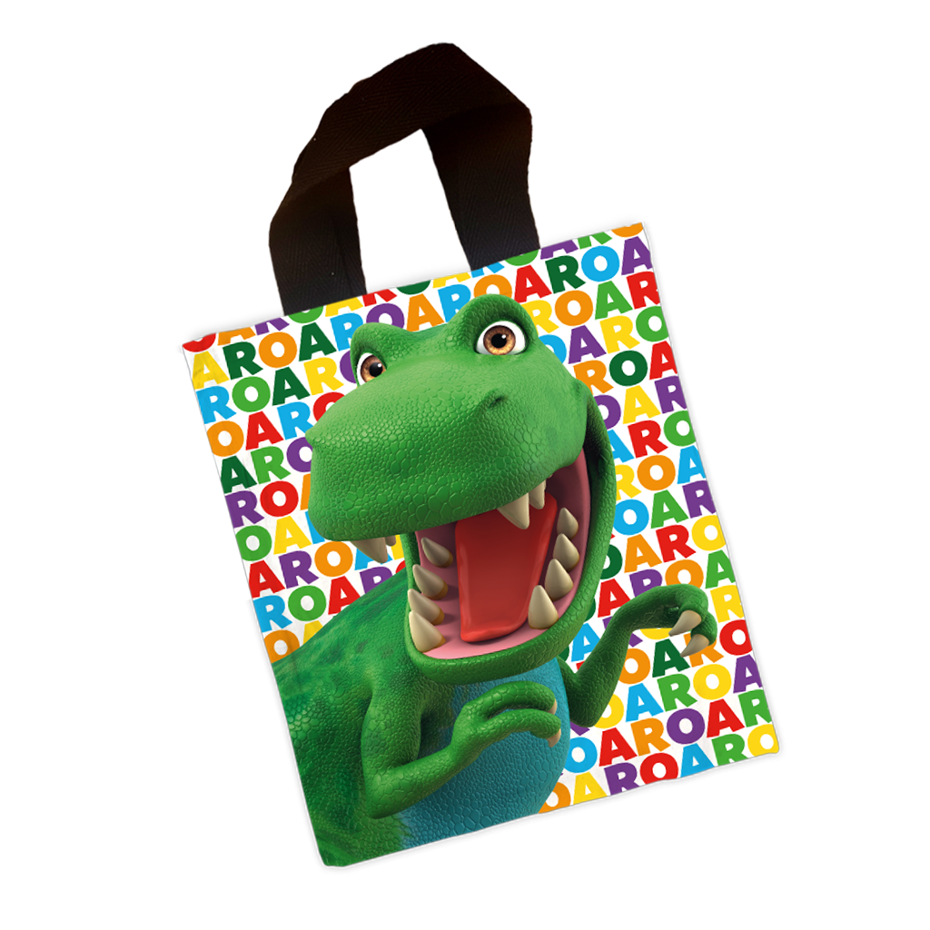 Dinosaur Roar Letters Mini Edge to Edge Tote Bag