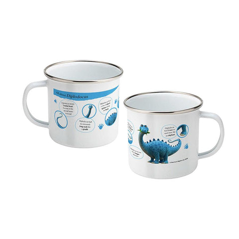 Dinosaur Roar All About Diplodocus Enamel Mug