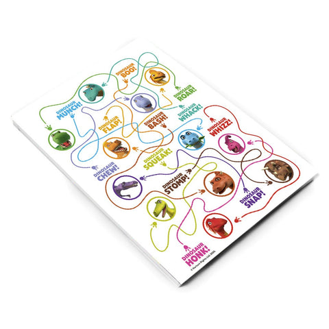 Dinosaur Roar Puzzle A5 Notepad