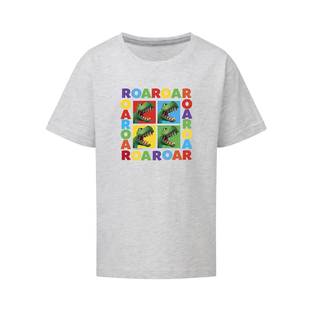 Dinosaur Roar Squares Kids T-Shirt