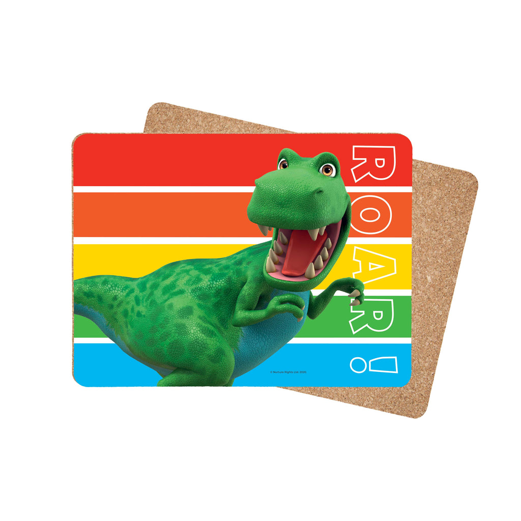 Dinosaur Roar Stripes Placemat