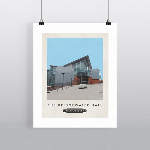 The Bridgewater Hall, Manchester 11x14 Print