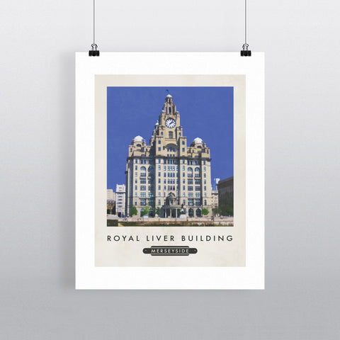 The Liver Building, Liverpool 11x14 Print