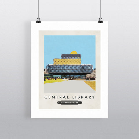 Birmingham Library 11x14 Print
