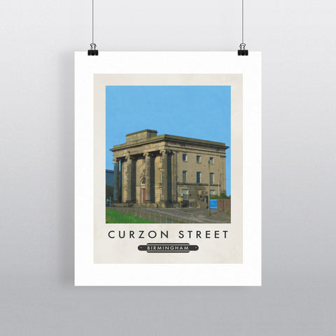 Curzon Street, Birmingham 11x14 Print