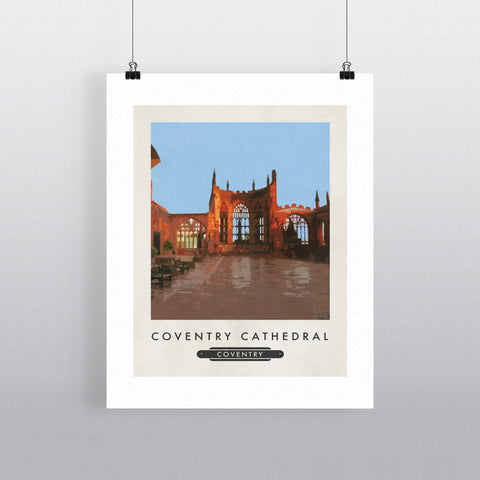 Coventry Cathedral 11x14 Print