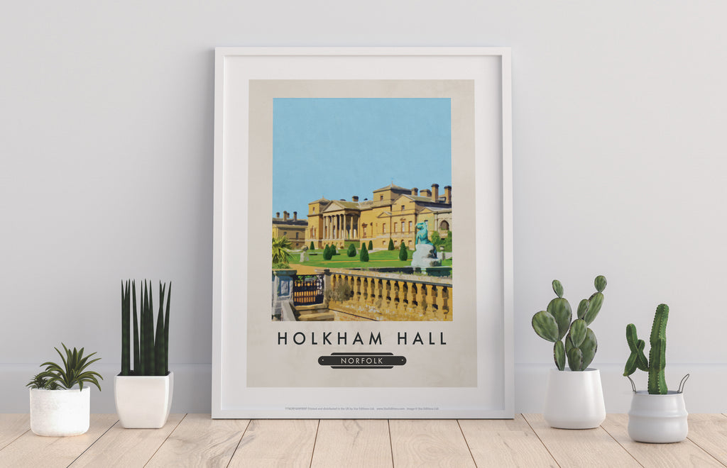 Holkham Hall, Norfolk - 11X14inch Premium Art Print
