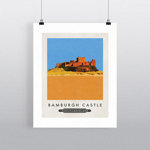 Bamburgh Castle, Northumberland 11x14 Print