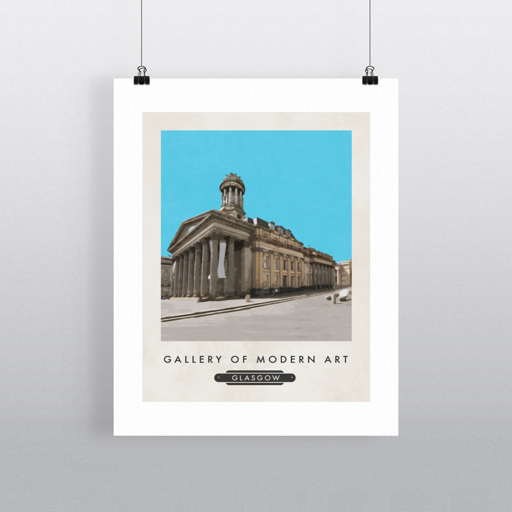 The Gallery of Modern Art, Scotland 11x14 Print