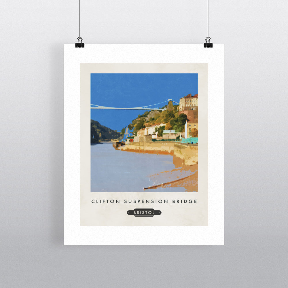 The Clifton Suspension Bridge, Bristol 11x14 Print