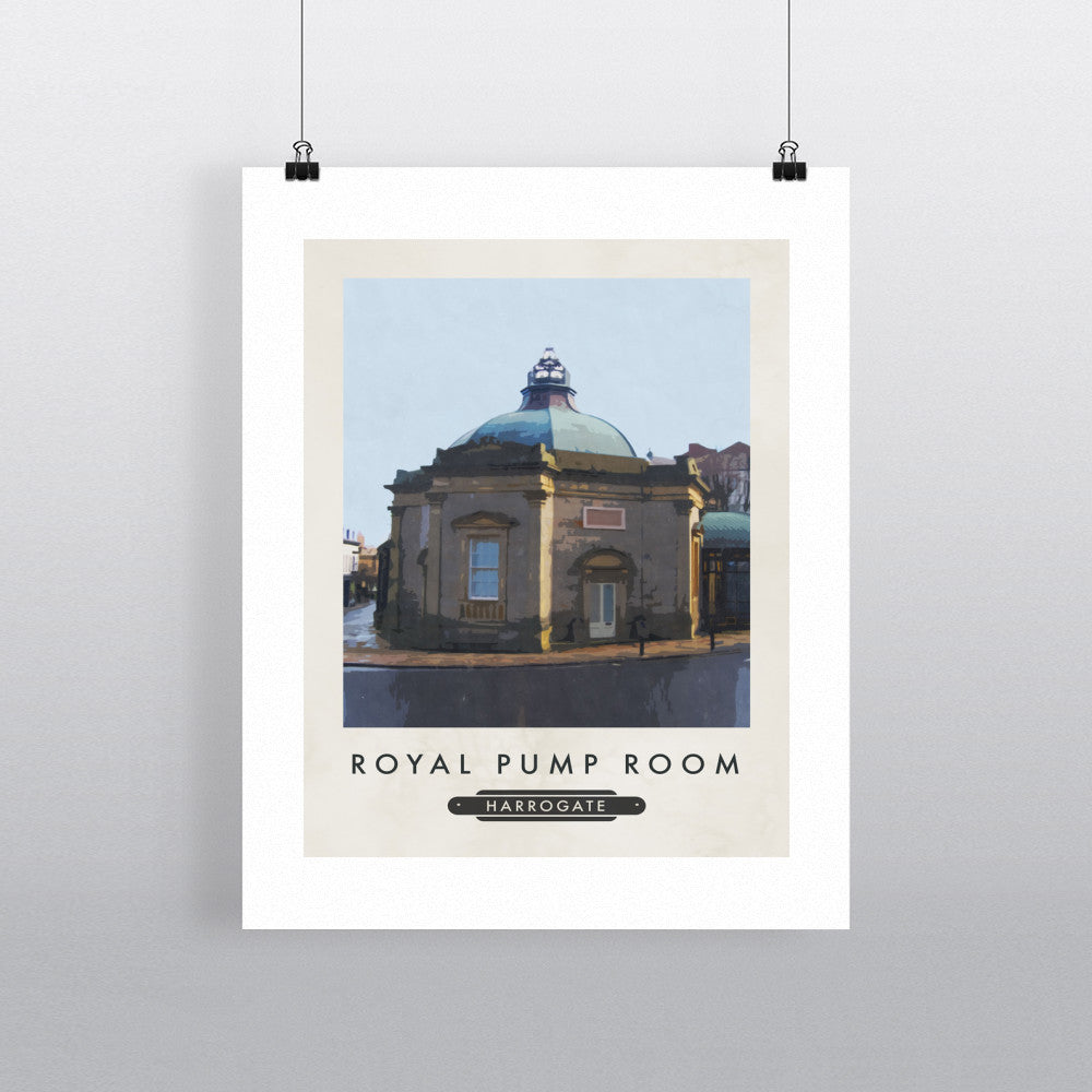 The Pump Room, Harrogate, Yorkshire 11x14 Print