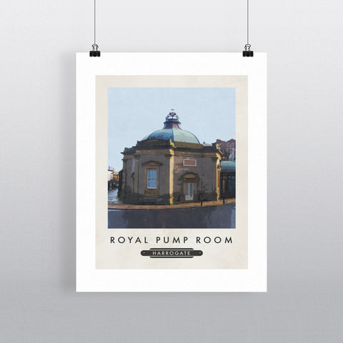 The Pump Room, Harrogate, Yorkshire 11x14 Print