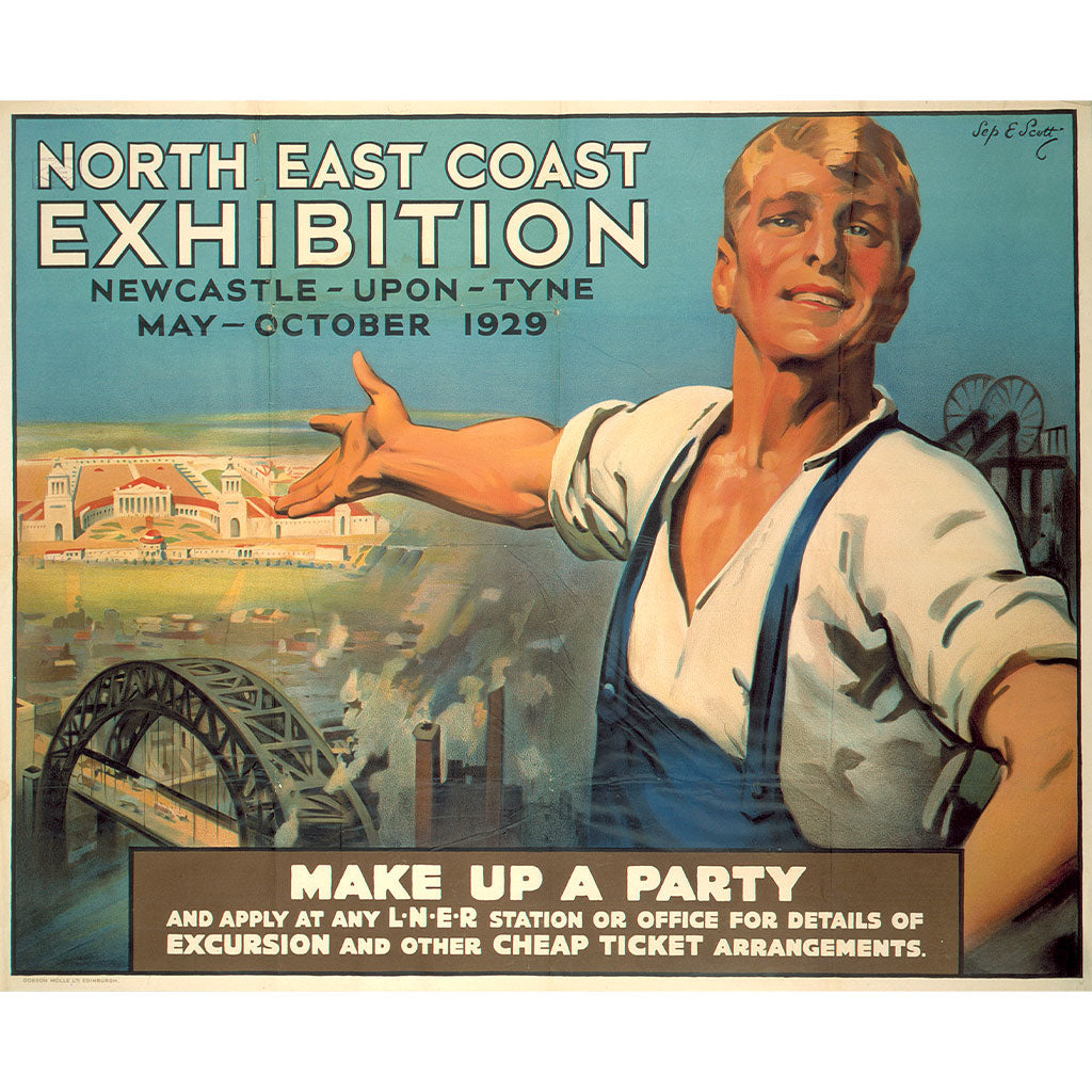 10170761: North East Coast Exhibition, Make Up a Party, Newcastle-Upon-Tyne
