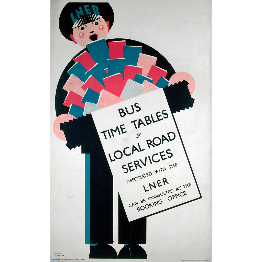 10170850: Bus Time Tables of Local Road Services, LNER