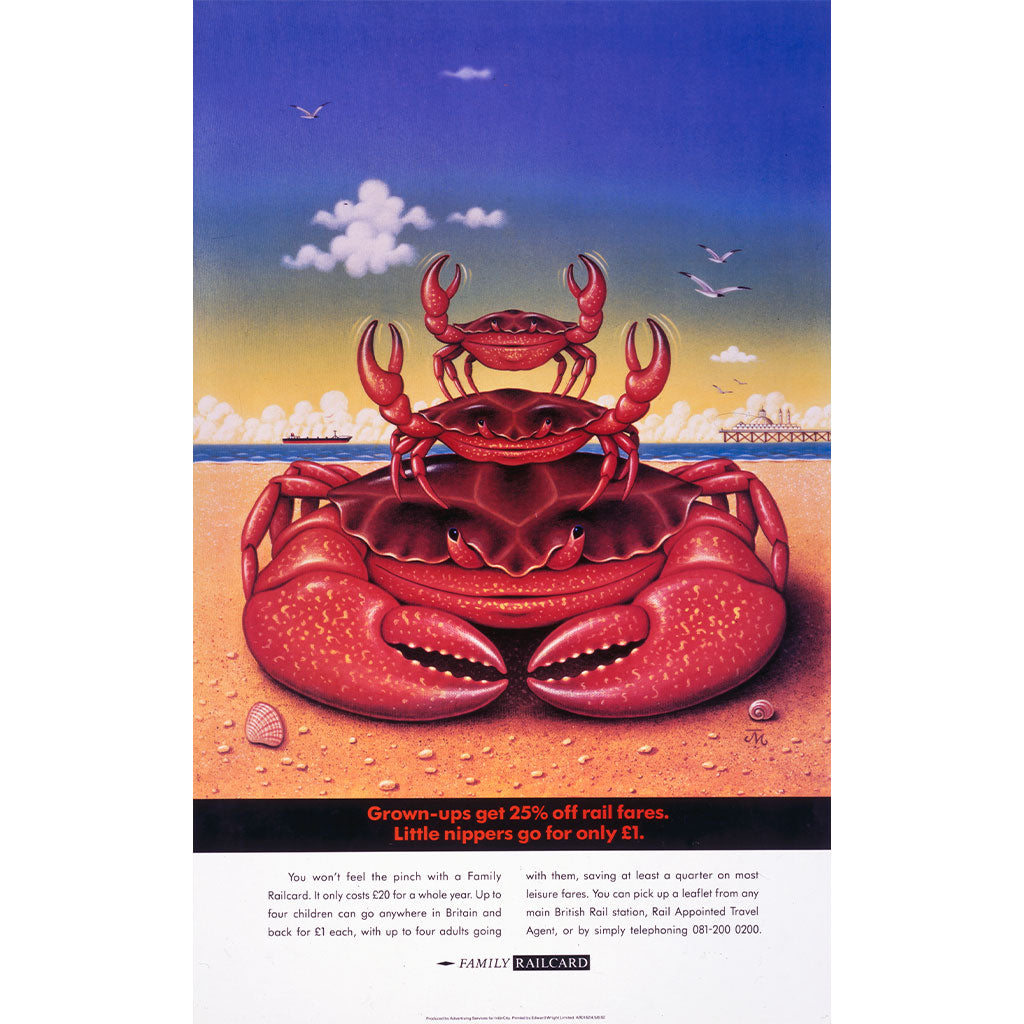 10171310: Crab Family, Family Railcard