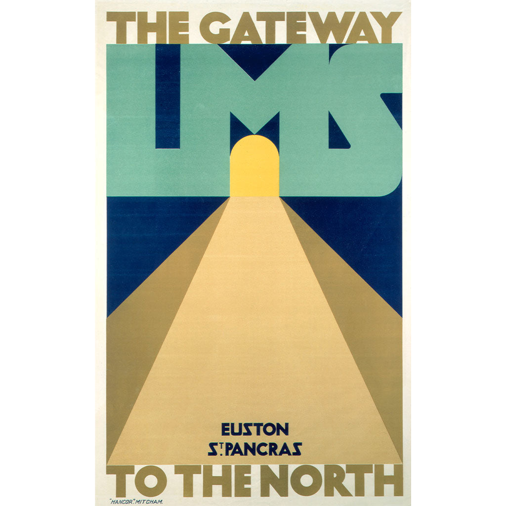 10171358: The Gateway To The North, LMS, Euston St. Pancras
