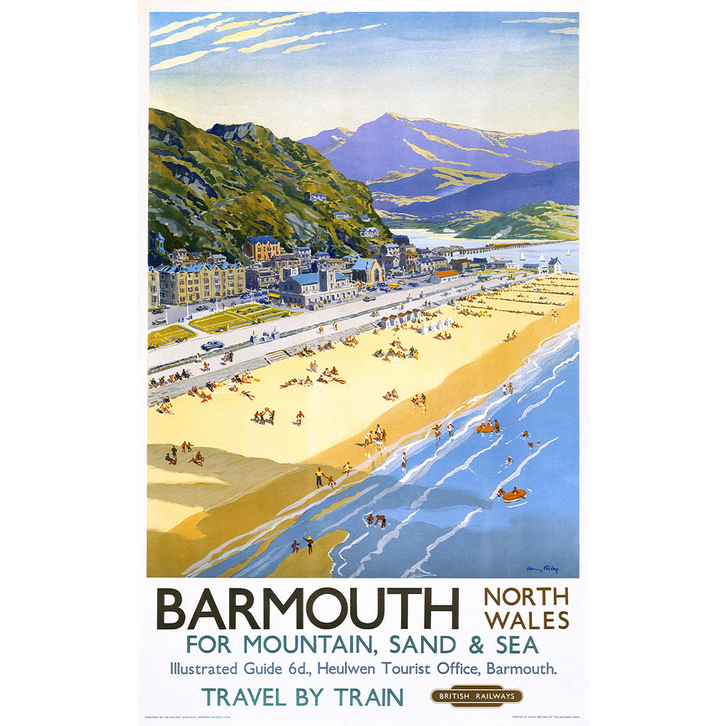 10171574: Barmouth, North Wales, For Mountain, Sand and Sea, Travel By Train