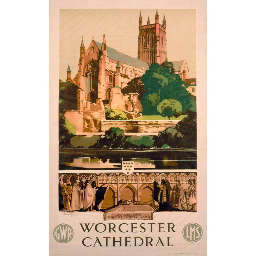10172231: Worcester Cathedral, GWR, LMS