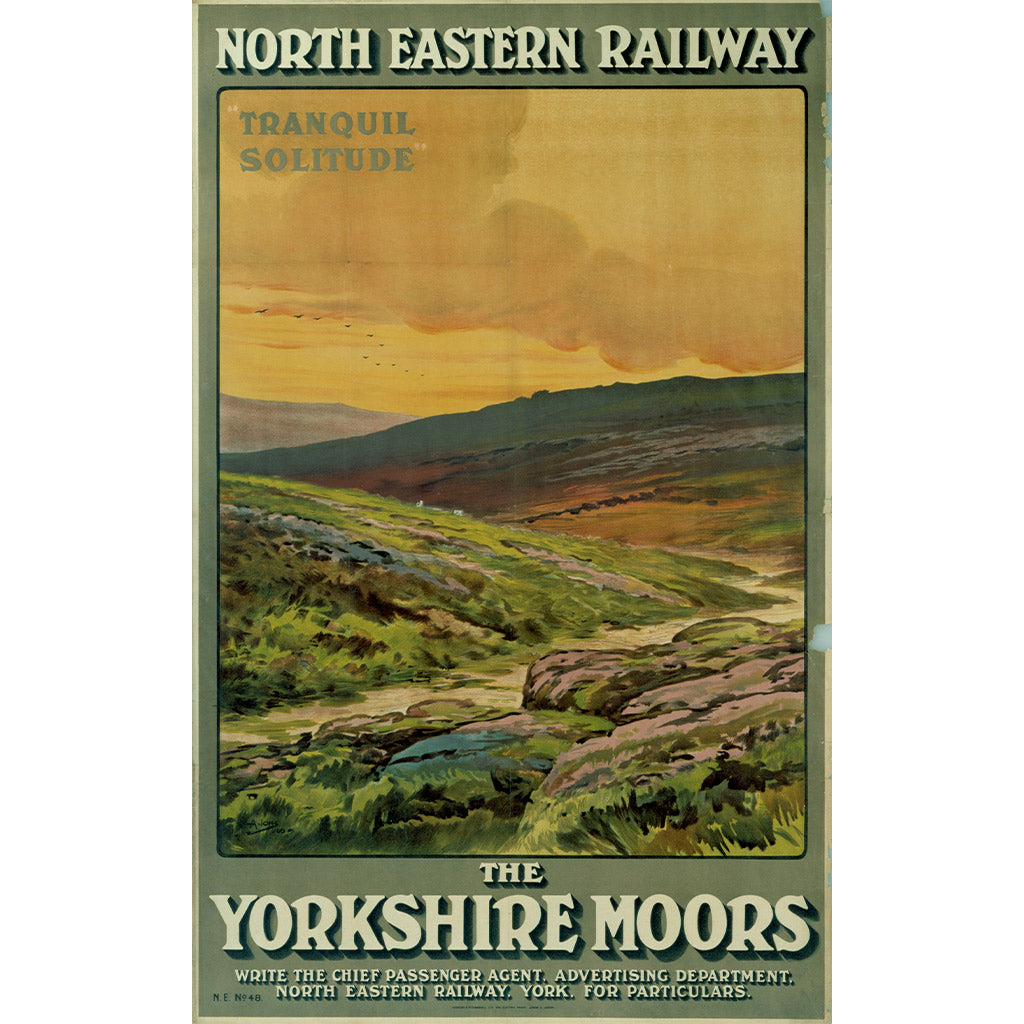 10172535: The Yorkshire Moors, North Eastern Railway
