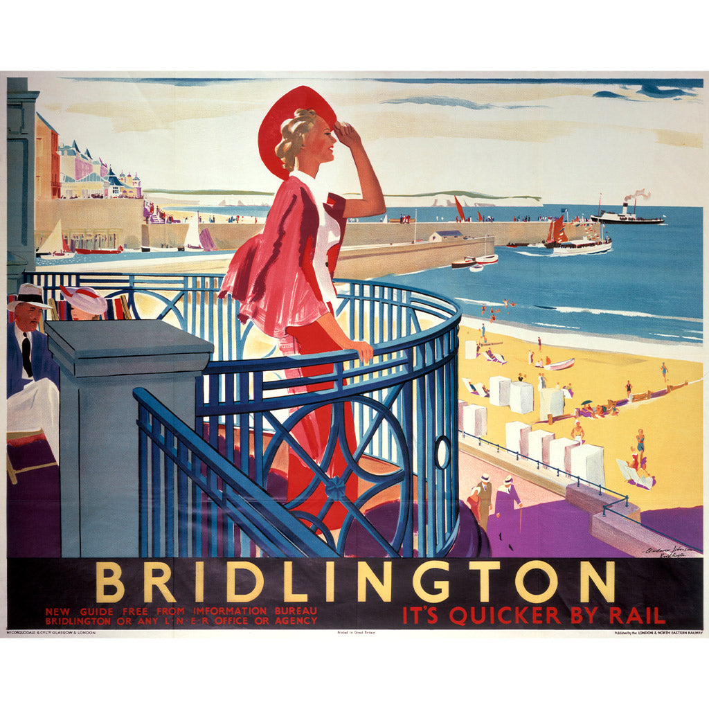 10172690: Bridlington, It's Quicker By Rail
