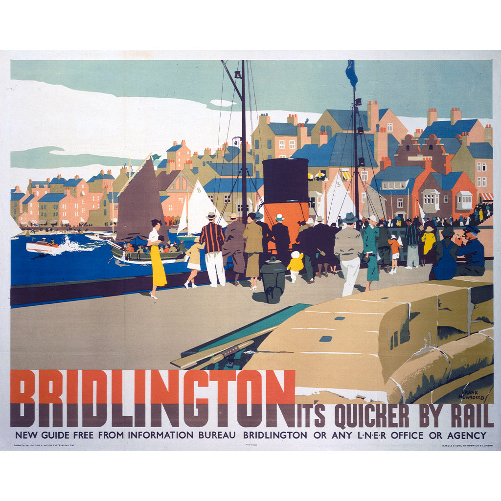 10173447: Bridlington, It's Quicker By Rail