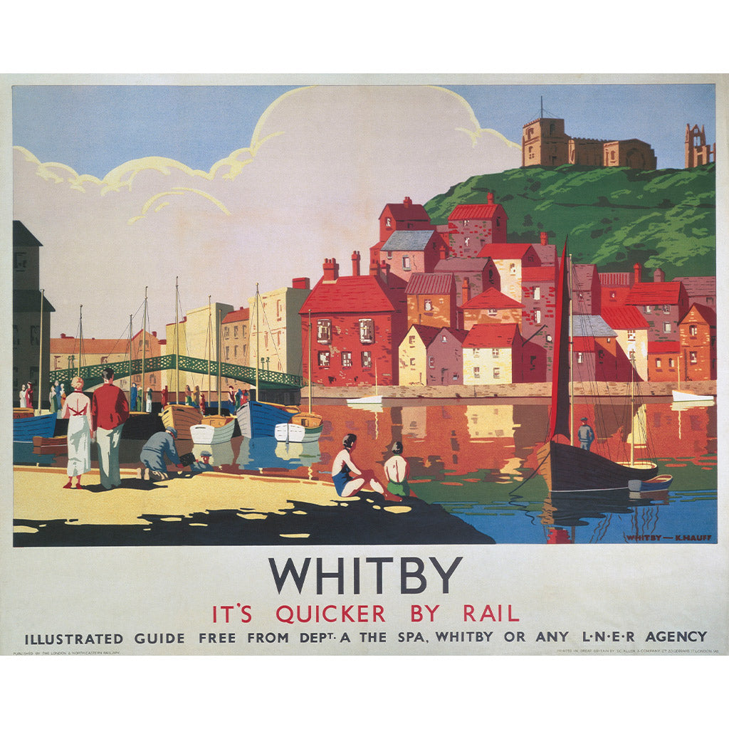 10173469: Whitby, It's Quicker By Rail
