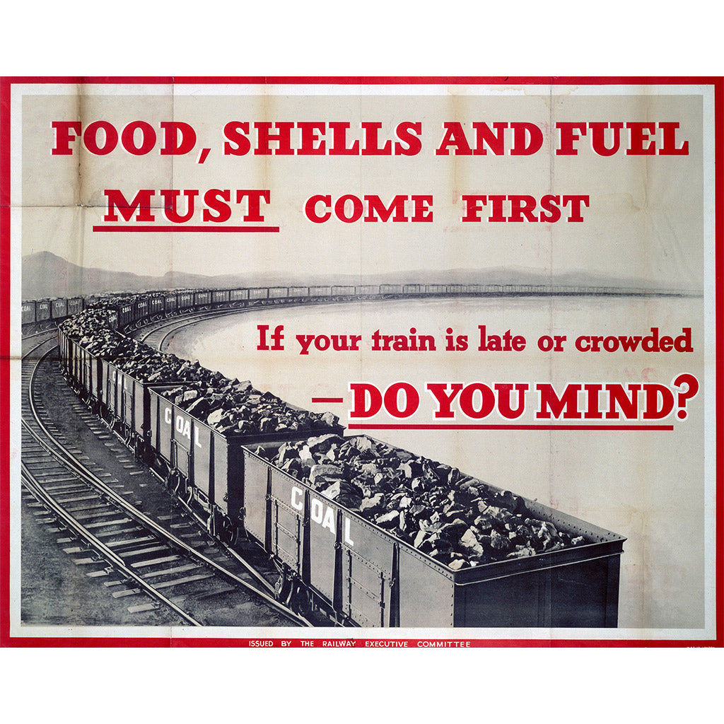 10173470: Food, Shells and Fuel Must Come First