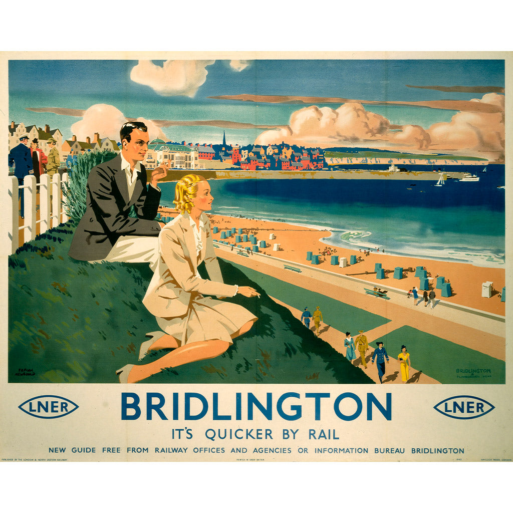 10173705: Bridlington, It's Quicker By Rail