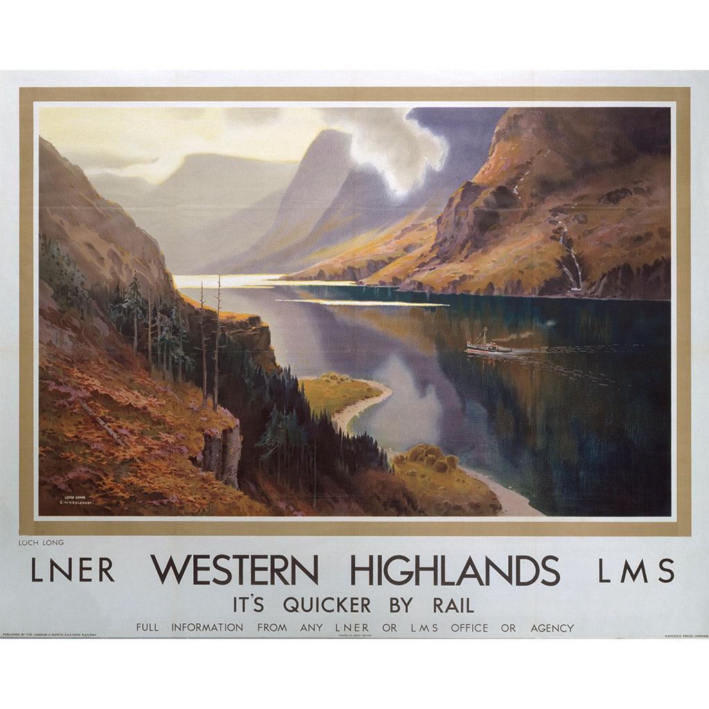 10173730: Western Highlands, It's Quicker By Rail