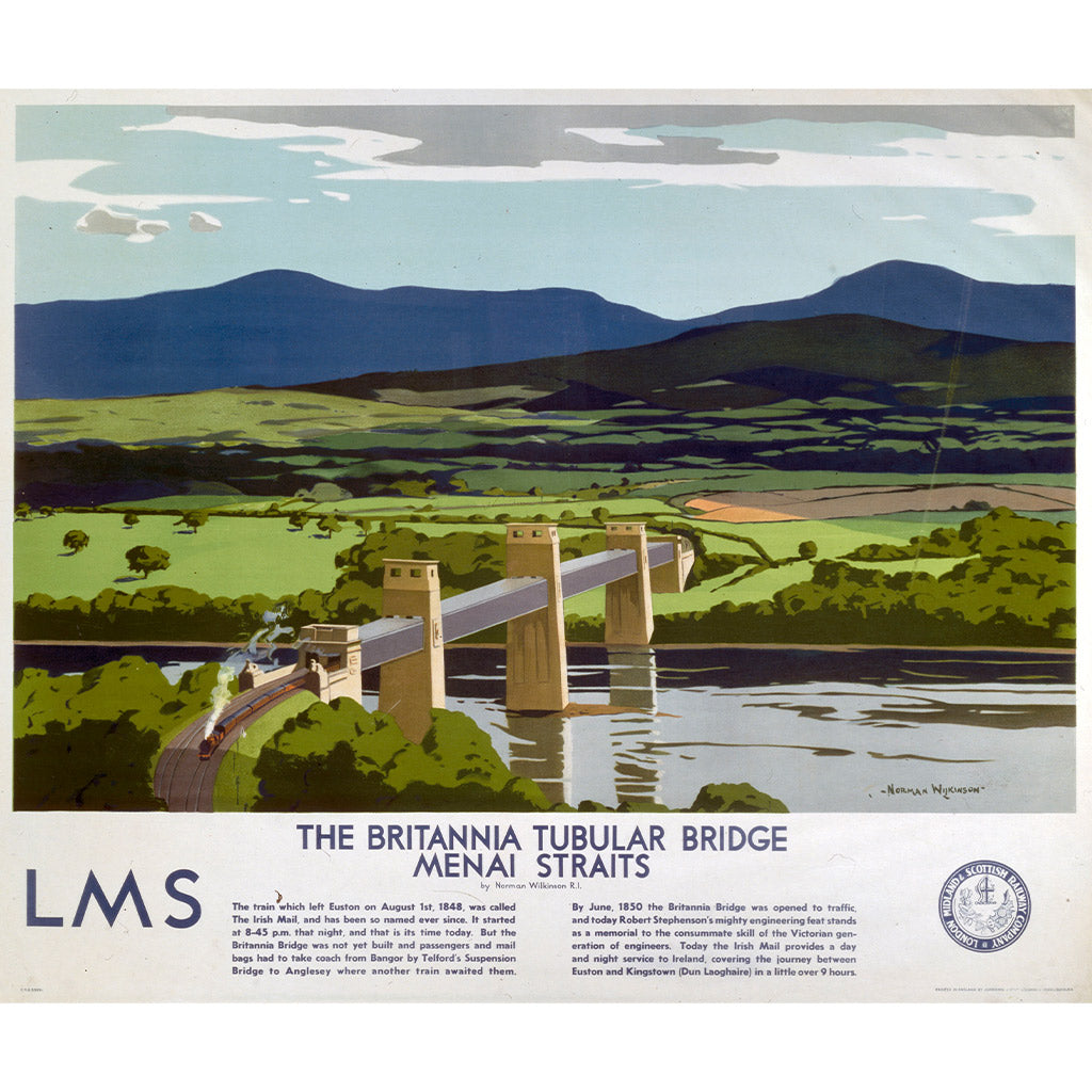10173808: The Britannia Tubular Bridge, Menai Straits