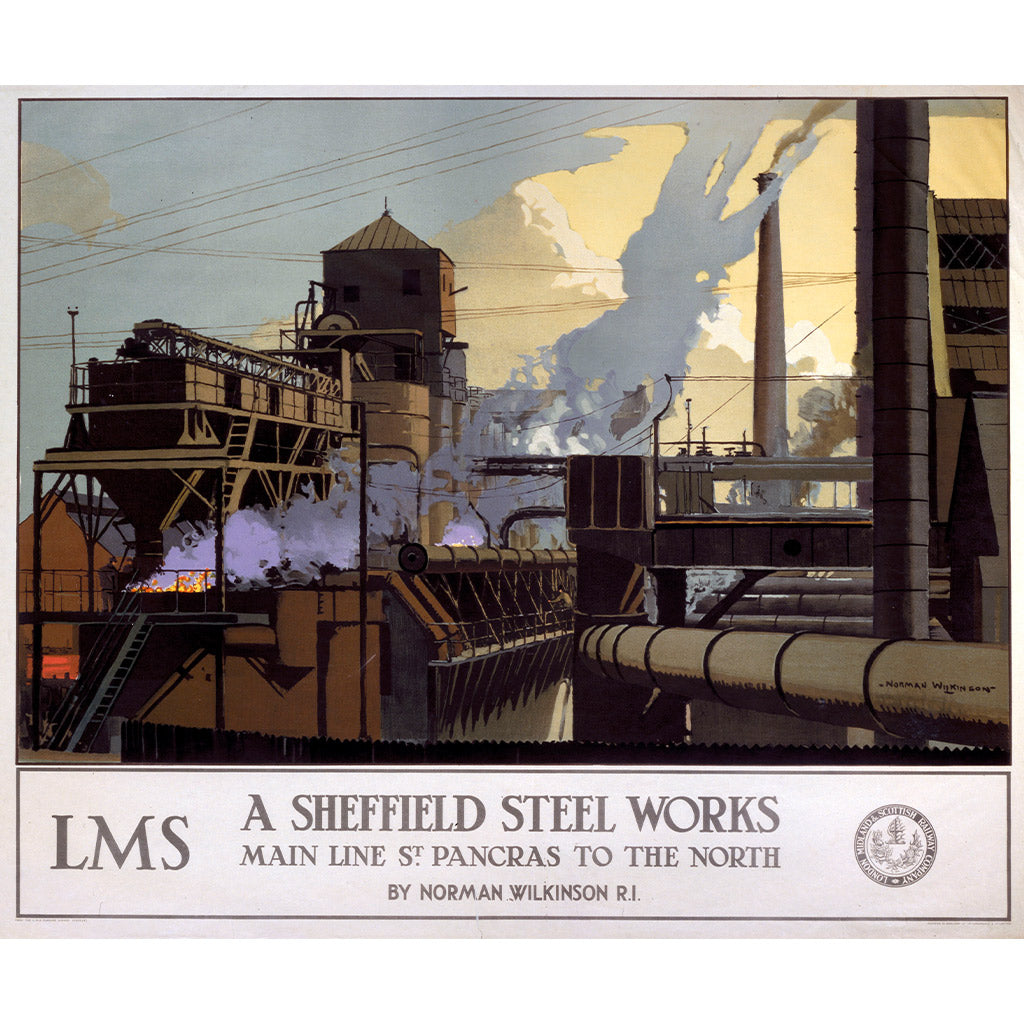 10173811: A Sheffield Steel Works