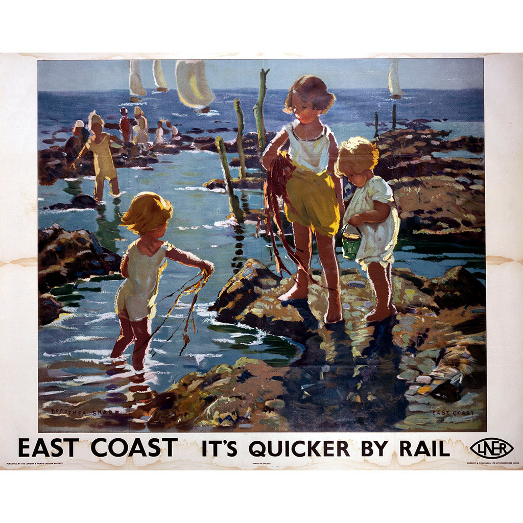 10173816: East Coast, It's Quicker By Rail