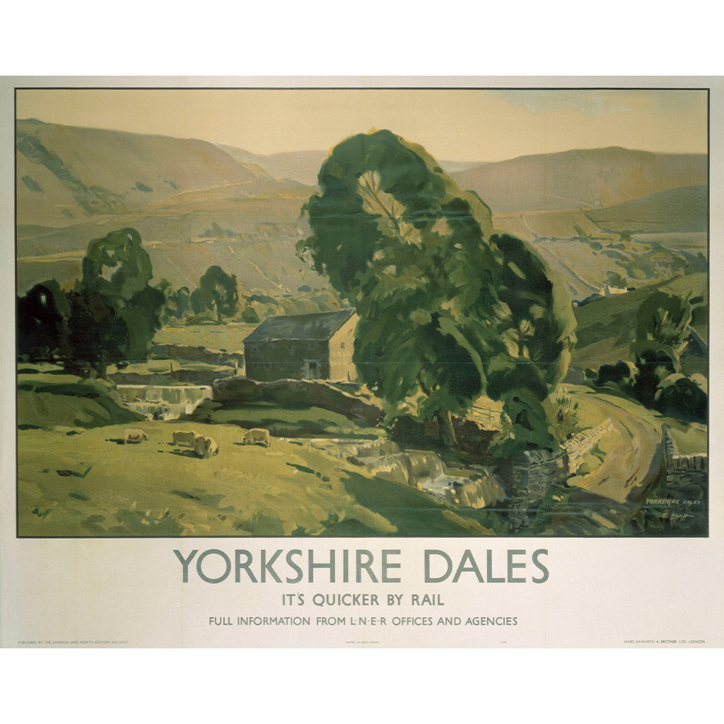 10173901: Yorkshire Dales, It's Quicker By Rail