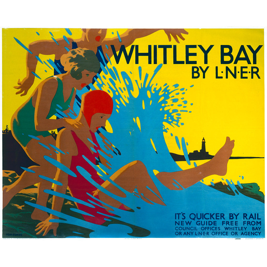 10174025: Whitley Bay, It's Quicker By Rail