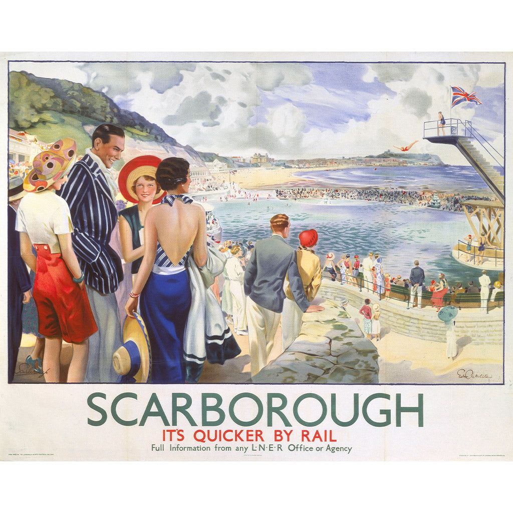 10174135: Scarborough, It's Quicker By Rail
