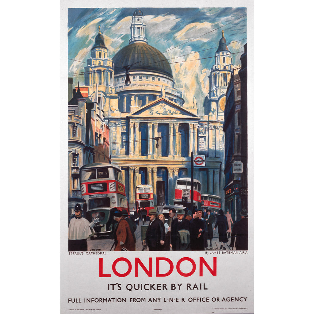 10174375: London, It's Quicker By Rail