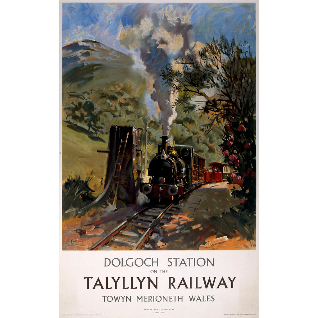 10174654_HighRes: Dolgoch Station on the Talyllyn Railway, Towyn Merioneth Wales