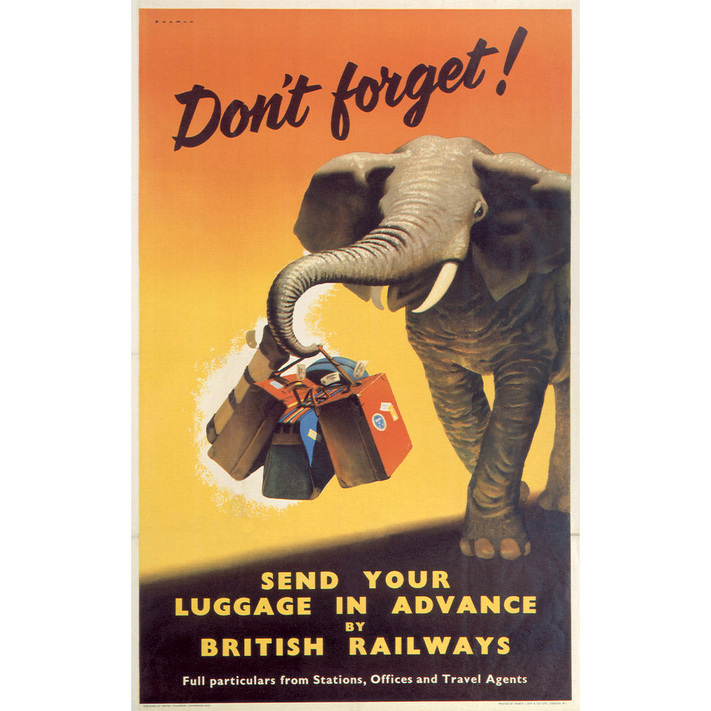 10174675: Send Your Luggage In Advance By British Railways