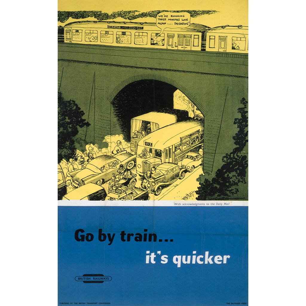 10174710: Go By Train - It's Quicker, British Railways