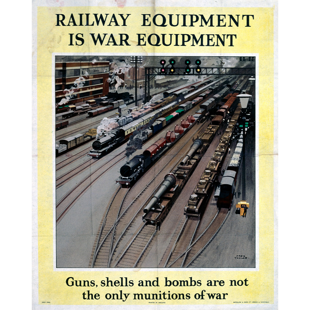 10175008: Railway Equipment Is War Equipment