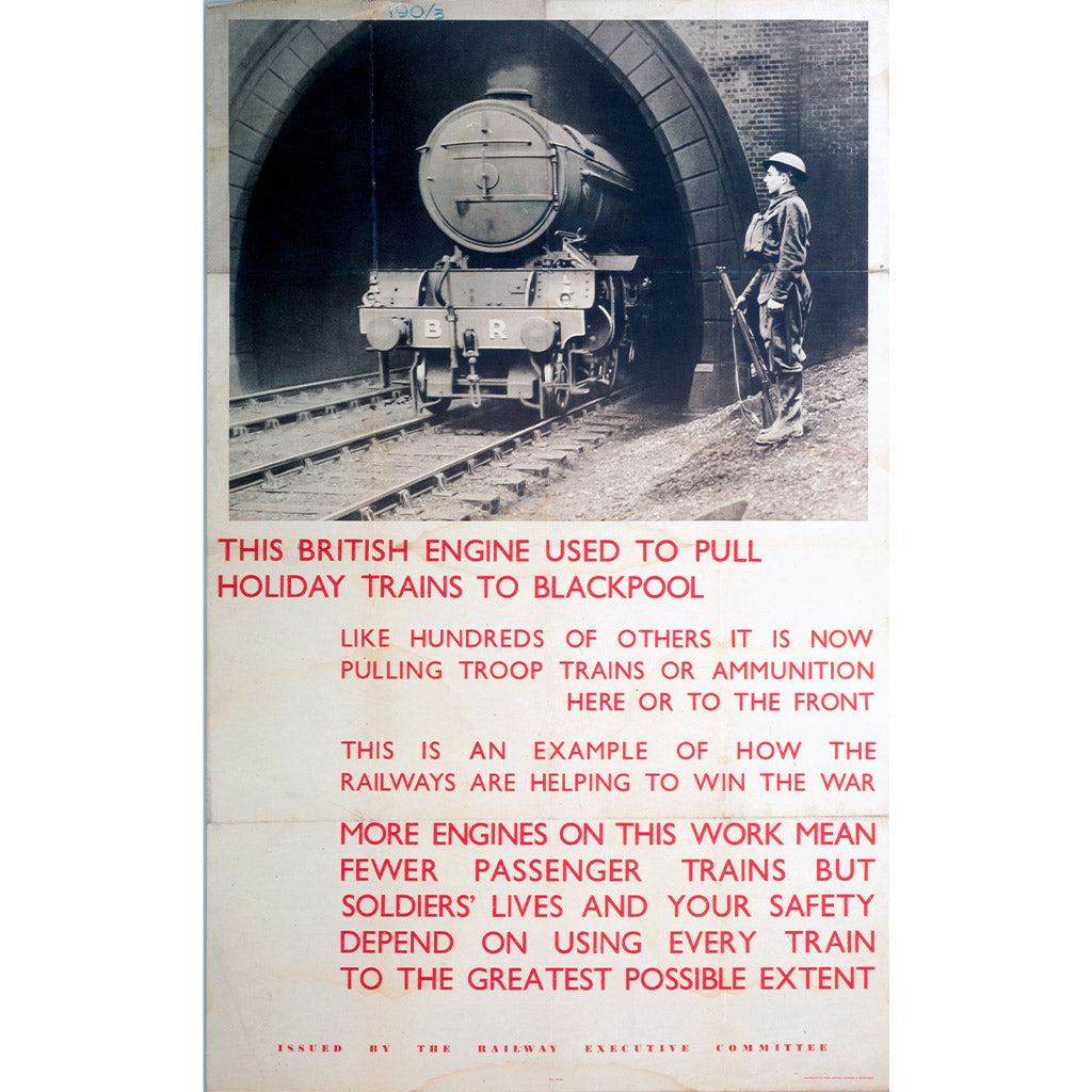 10175028: This British Engine Used To Pull Holiday Trains To Blackpool