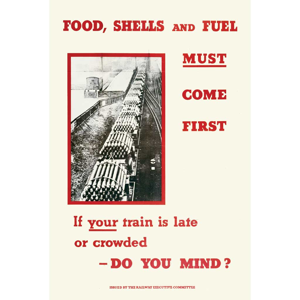 10175032: Food, Shells and Fuel Must Come First